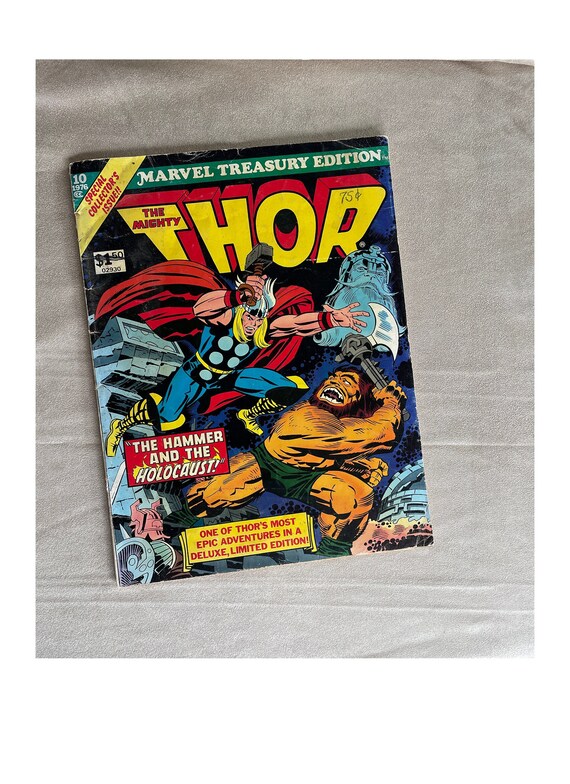 Marvel Treasury Edition 1976 Oversized Soft Comic Book the Mighty
