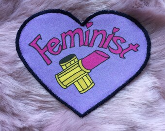Love being a feminist purple Patch