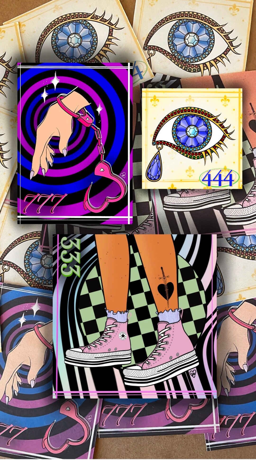 Sticker Pack: Angel Numbers - Etsy Österreich