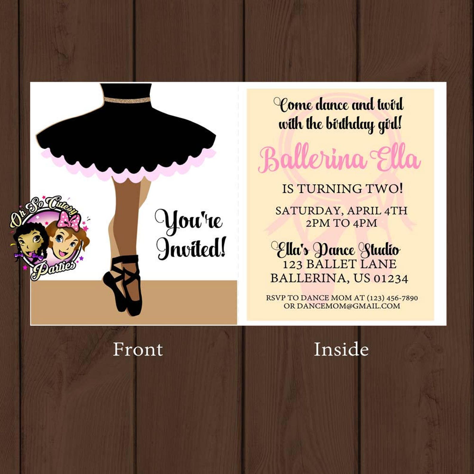 ballerina invitation | digital | ballerina birthday invitation | ballet shoe invitation| tutu birthday invitation | dance and tw ballerina invitation | digital | ballerina birthday invitation | ballet shoe invitation| tutu birthday invitation | dance and tw