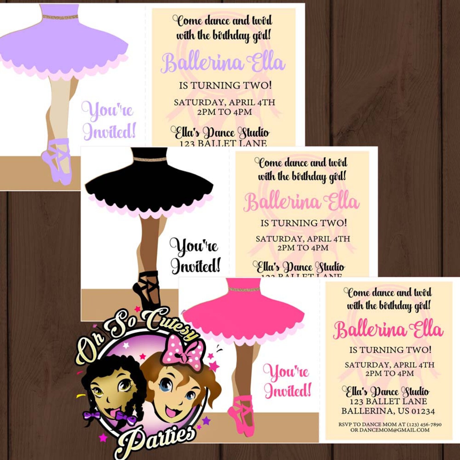 ballerina invitation | digital | ballerina birthday invitation | ballet shoe invitation| tutu birthday invitation | dance and tw ballerina invitation | digital | ballerina birthday invitation | ballet shoe invitation| tutu birthday invitation | dance and tw