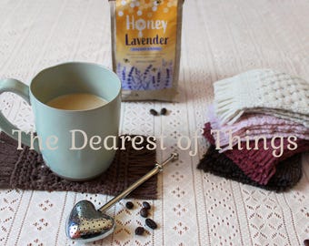Fringed Mug Rugs