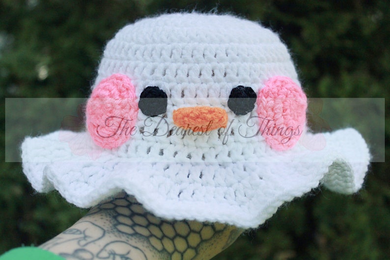 Bucket Hat Cuties© PDF Crochet Bucket Hat Pattern 4 In 1 Sun Hats Spring Accessories Newborn to Adult image 9