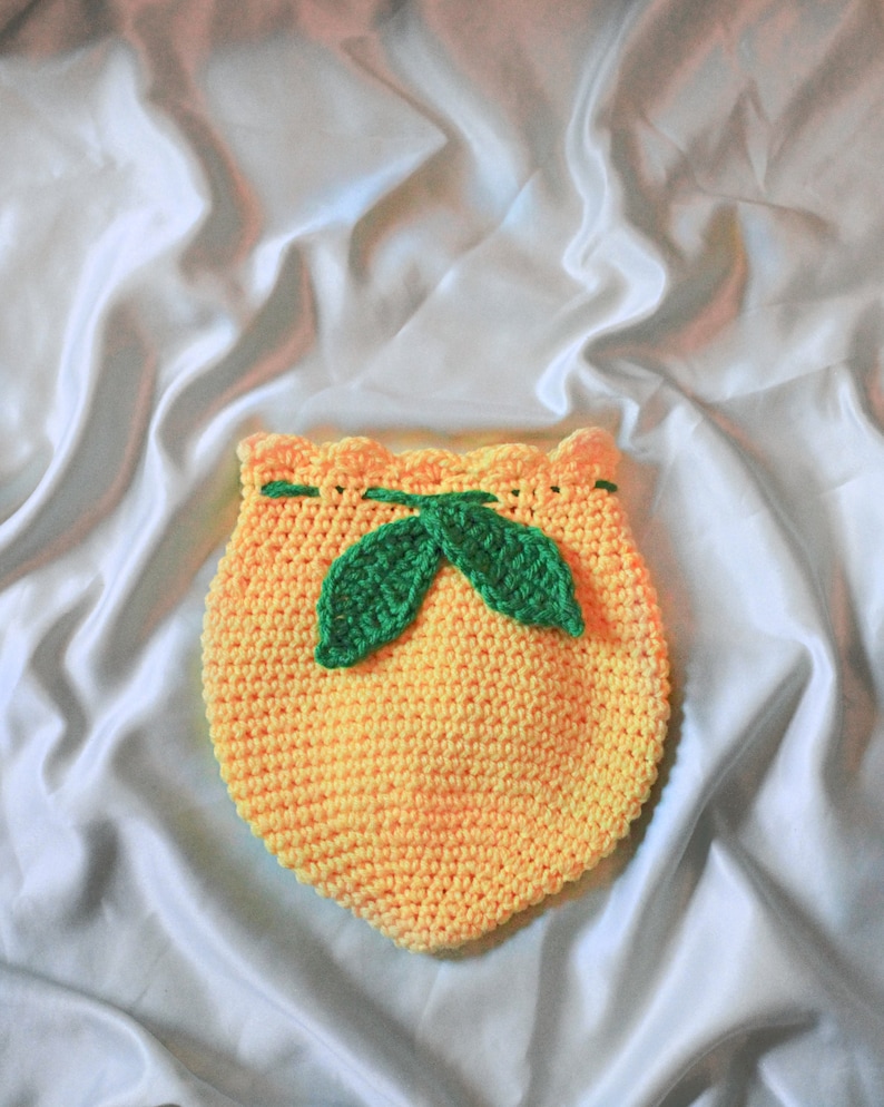 PDF Crochet Lemon Bag Crochet Pattern Etsy