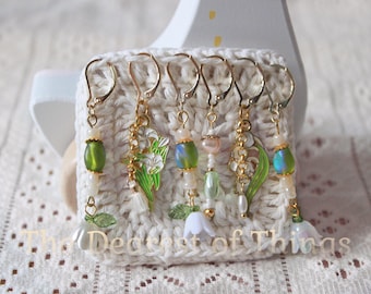 Green Garden | Stitch Markers