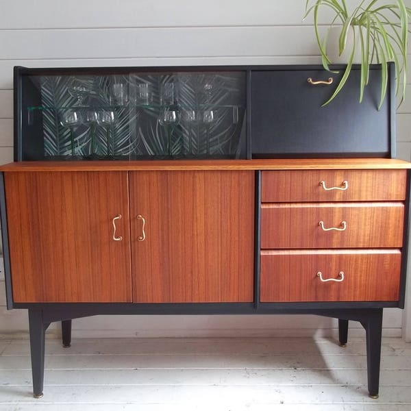 Upcycled Nathan Drinks Cabinet Sideboard