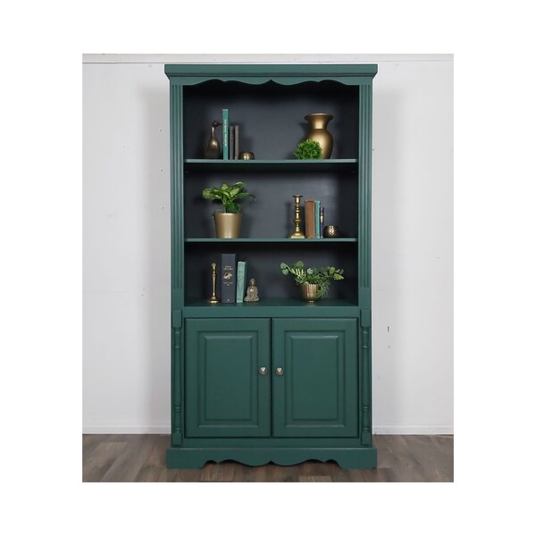 Green Bookcase - Etsy UK