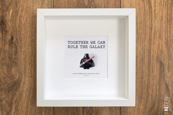 Darth Vader Star Wars Lego Galaxy You Are My Father Greatest Frame