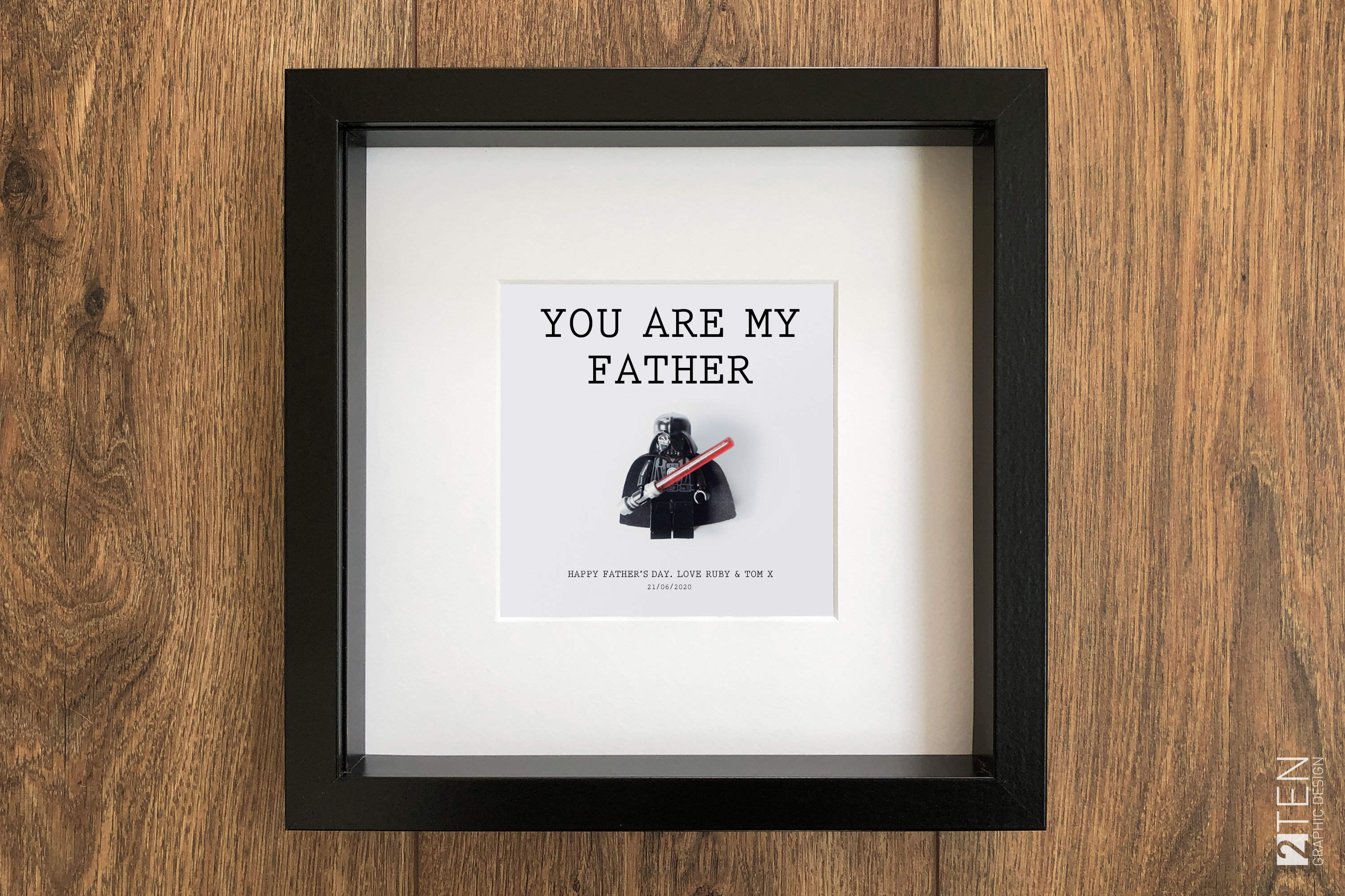 Darth Vader Star Wars Lego Galaxy You are my Father Greatest Frame Father s Day Dad Daddy Hero Birthday Love Gift