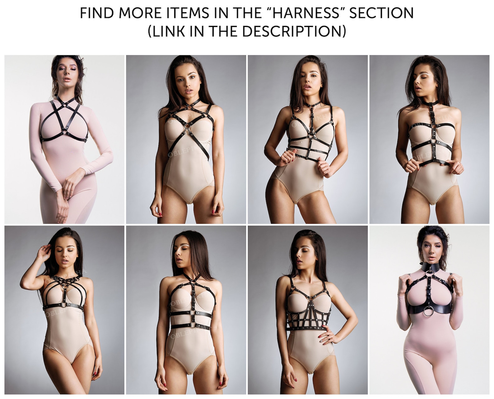 harness belt corset