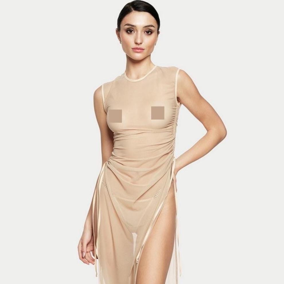 Nude Dress Sexy - Etsy
