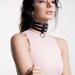 Collars for submissive,Leather collar submissive,Slut collar,Bdsmcollar,Bdsm collars,Leather collar,Choker collar,Goth choker,Mature 