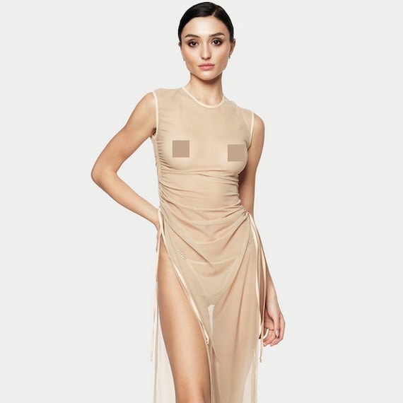 Sexy Mesh Dress: Sheer Festival Outfit, Summer Party Wear - Etsy