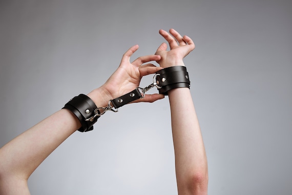 Handcuffs Bondage Handcuffs Sex Handcuffs Leather Cuffs photo