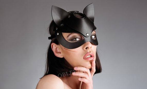 Maskleather Head Harnesscat Mask -