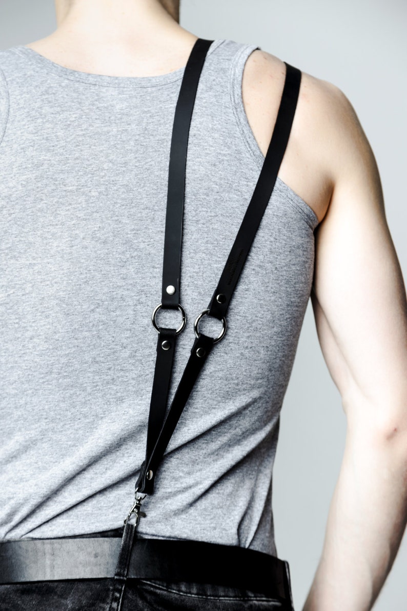 Men Suspender Harness Body Harness MenChest HarnessFetish Etsy