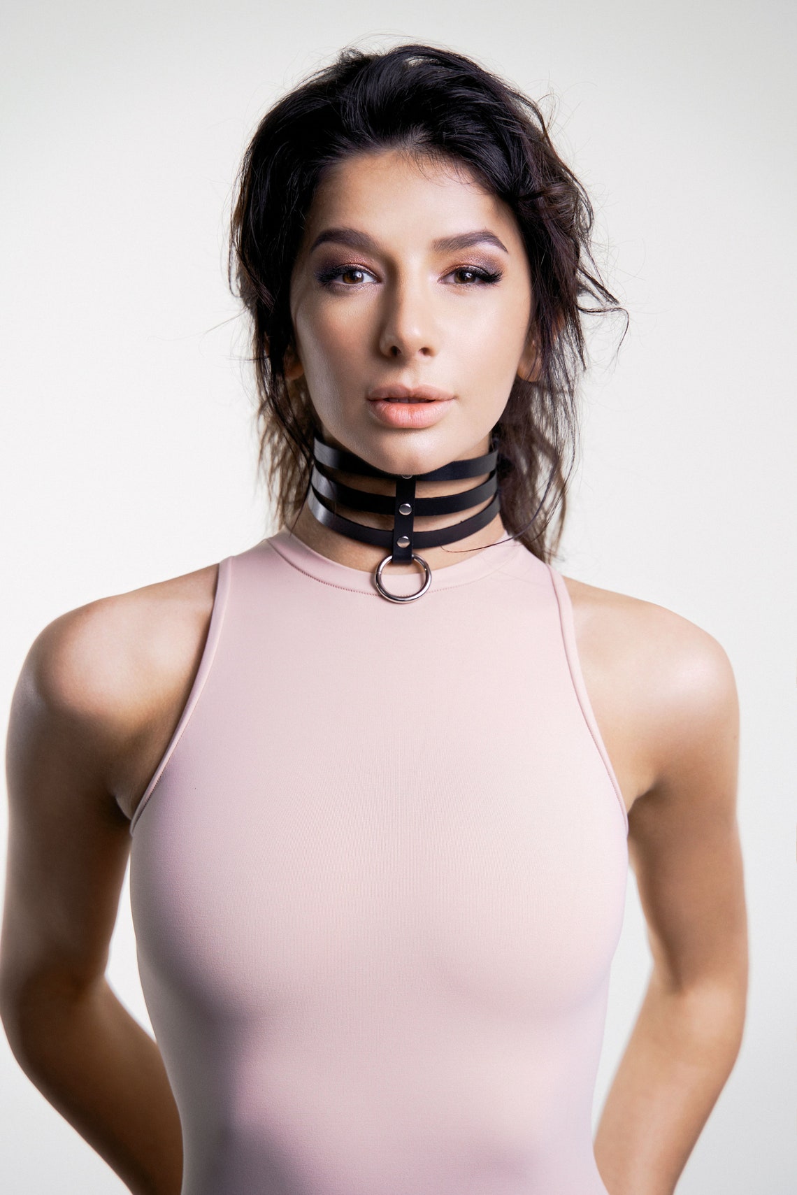 Collars for Submissiveleather Collar Submissiveslut Etsy