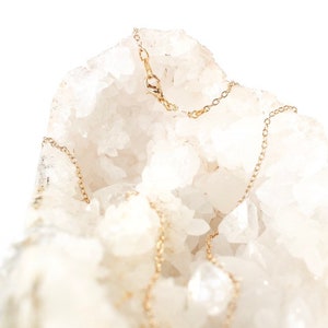 Delicate 14k Gold Fill Chain - Thin Gold Chain - Dainty Gold Chain Necklace - Gold Filled Necklace - Thin Gold Filled Necklace