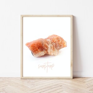 Crystal Art - Gem Art - Crystal Print - Gem Print - Gemstone Print - Printable Wall Art - Crystal Decor -  Boho Decor