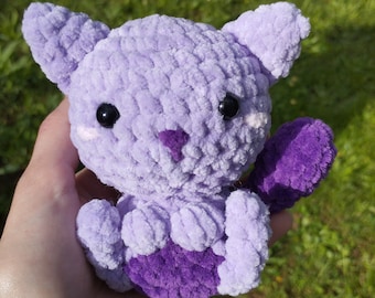 Crochet Mewtwo plush