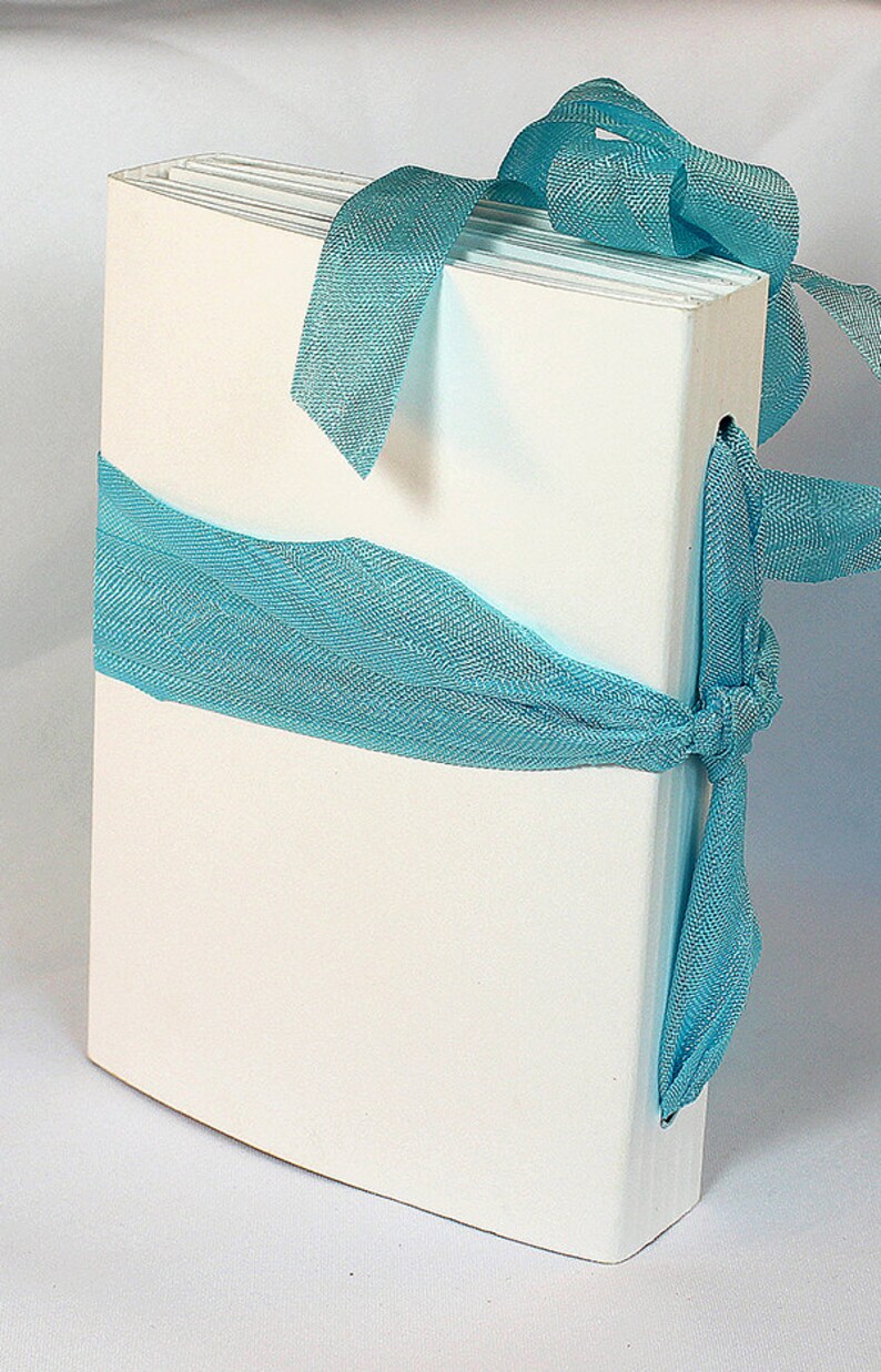 Handmade Travel Journal Plain Art Journal White Journal Etsy