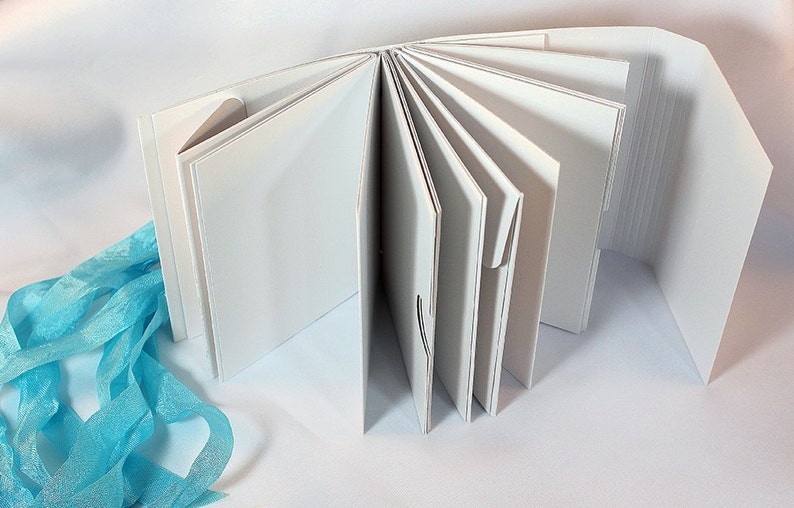 Handmade Travel Journal Plain Art Journal White Journal Etsy
