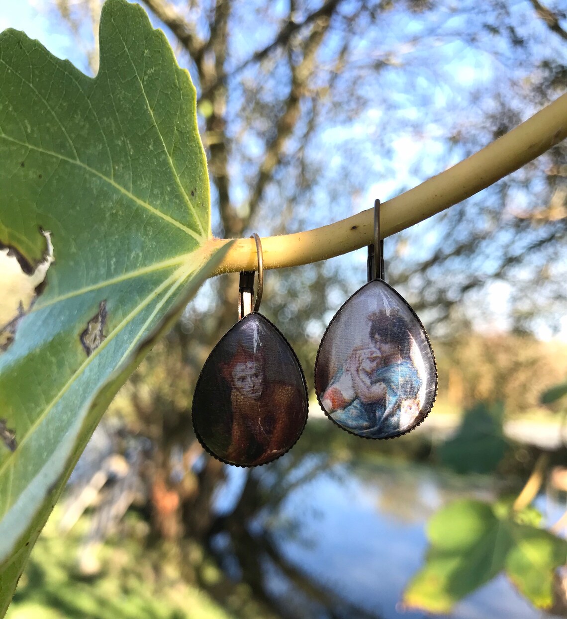 Earrings Les Saltimbanques Gustave Doré Etsy