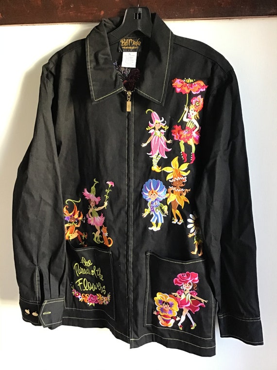Vintage Bob Mackie Embroidered Jacket