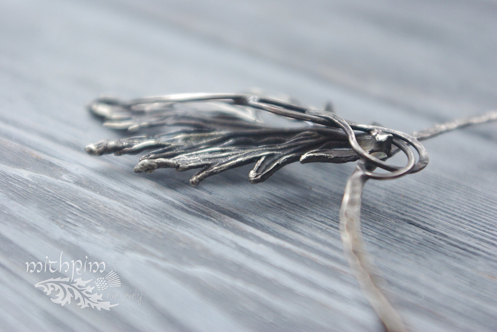 Sagebrush Necklace Mugwort silver Collar Necklace Witch Etsy