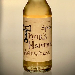 Spice Aftershave | Thor&#39;s Hammer Nordic Spice | Viking Aftershave | New Spice | Spicy + Minty