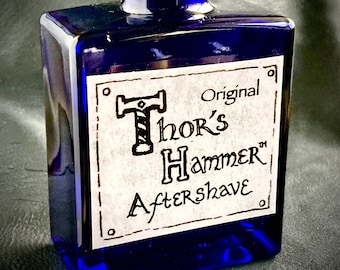 Thor's Hammer Original Aftershave Limited Edition | Fresh, Smooth, Spicy, Musky, Resinous | 5 oz