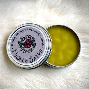 Arnica Muscle Salve with Wintergreen | Pain + Stress Relief | For Healthy Muscles and Bones | Deep Healing Viking Muscle Salve