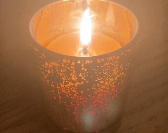 Pure Beeswax Votive Candle | 100% Montana Beeswax, Lead-Free Wick | Hand-poured Beeswax Candle | Viking Votive Candle | Nordic Votive Candle