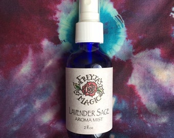 Lavender Sage Aroma Mist | Space Clearing, Refreshing, Purifying