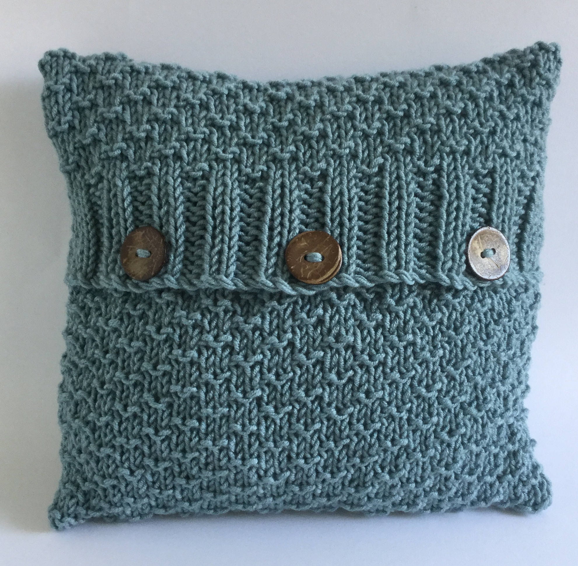 PATTERN Little Ripples cushion cover envelope button/no Etsy