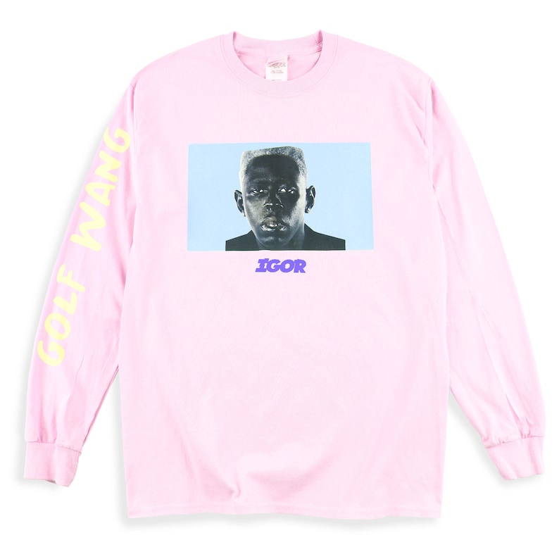 Tyler the Creator Igor Long Sleeve T Shirt Pink | Etsy