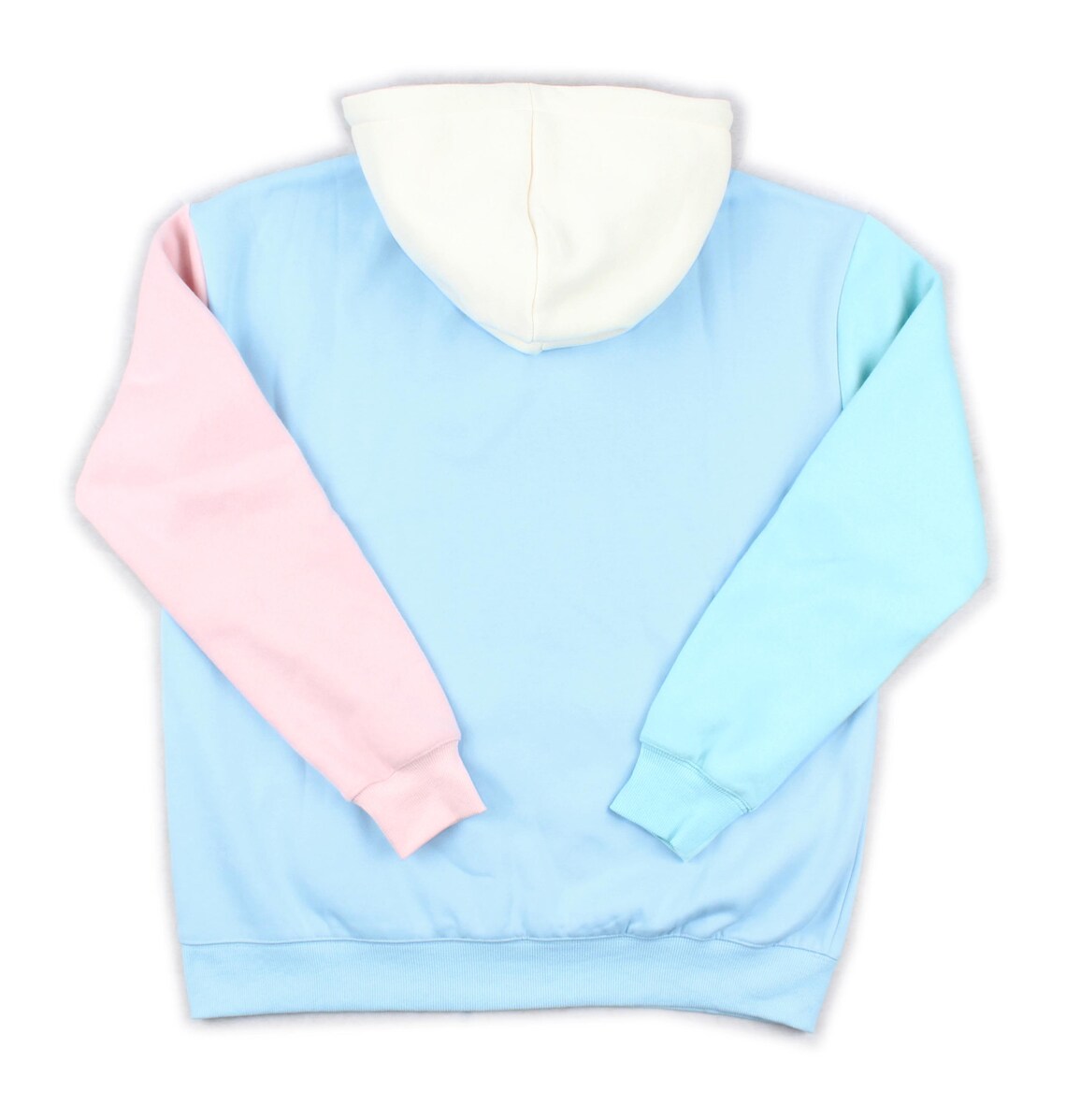 Pastel Color Block Hoodie Etsy