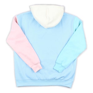 Pastel Color Block Hoodie image 3