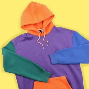 color block hoodie custom