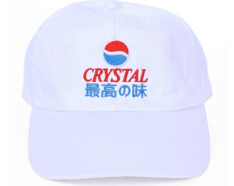 Crystal Pepsi Japanese 6 Panel Cap