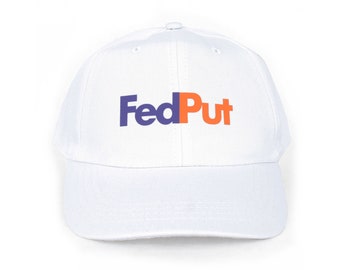 Fed Put Investing 6 Panel Baseball Cap Hat