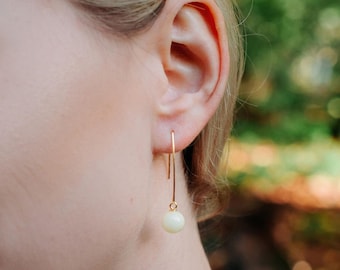 Long Amber Earrings Amber Silver Drop Gold Earrings Baltic Amber Earrings Sterling Silver Drop Earrings Gold Plated Earrings Spring Gift