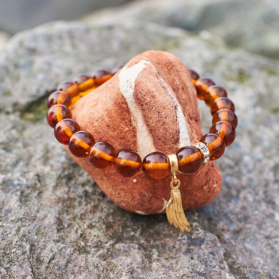 ladies amber bracelet