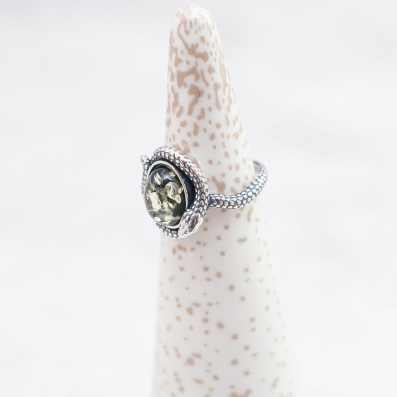 Wearing a silver snake ring improves your mental piece. It keeps your mind calm and this makes you more attentive.