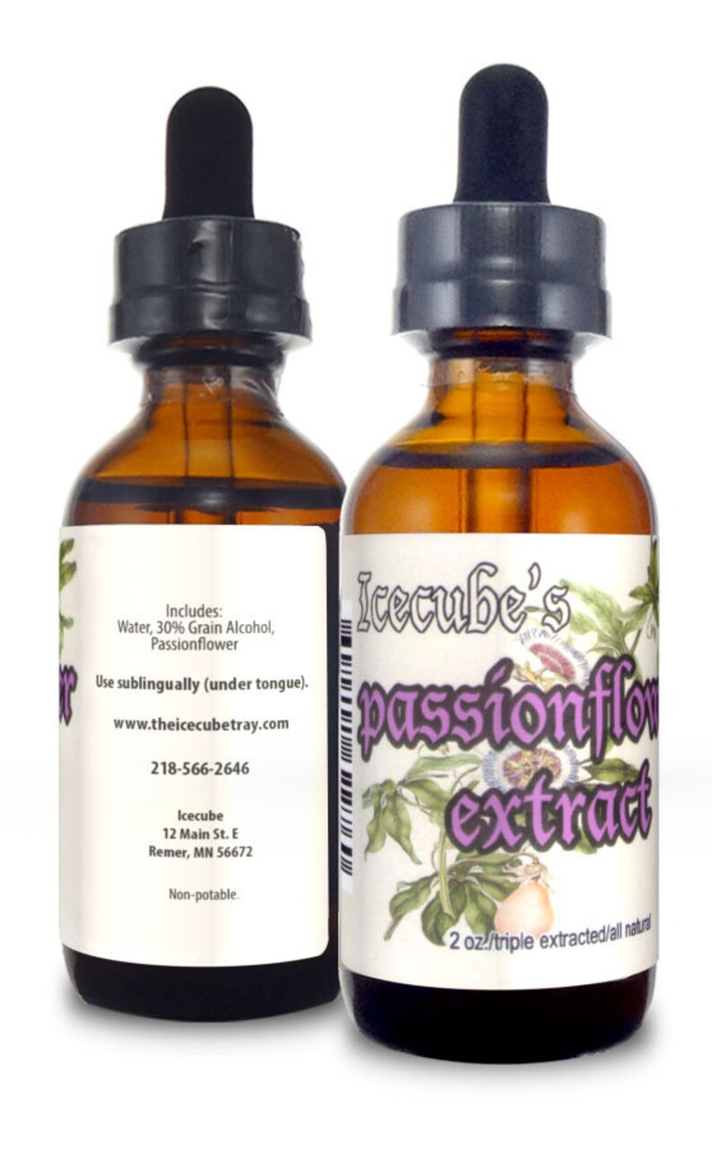 Passionflower Extract Triple Extracted Etsy