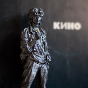 Viktor Tsoi Actionfigur Kino Der Film Needle Moro Statuette