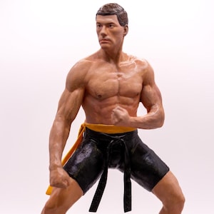 Bloodsport Frank Dux Action Figure Jean Claude Van Damme statuette