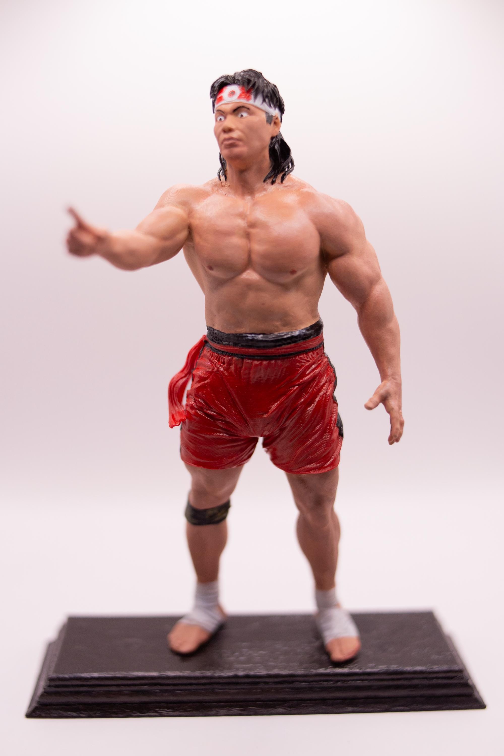Bloodsport Chong Li Action Figure Bolo Yeung Statuette - Etsy