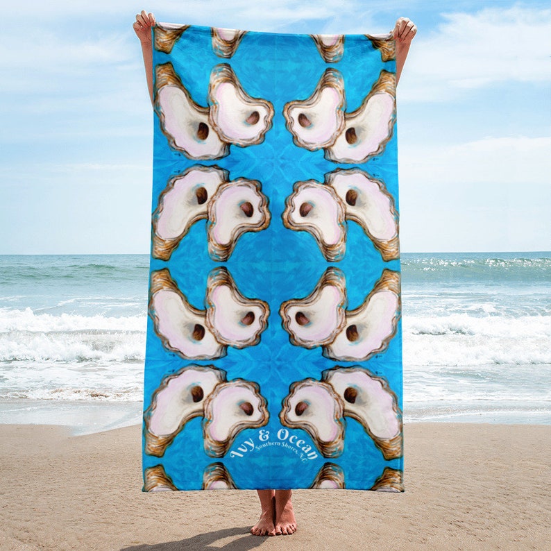 IvyAndOcean Oyster Patterned Towel