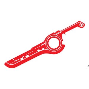 Xenoblade Monado Vinyl Sticker - inspired by Monolith Soft